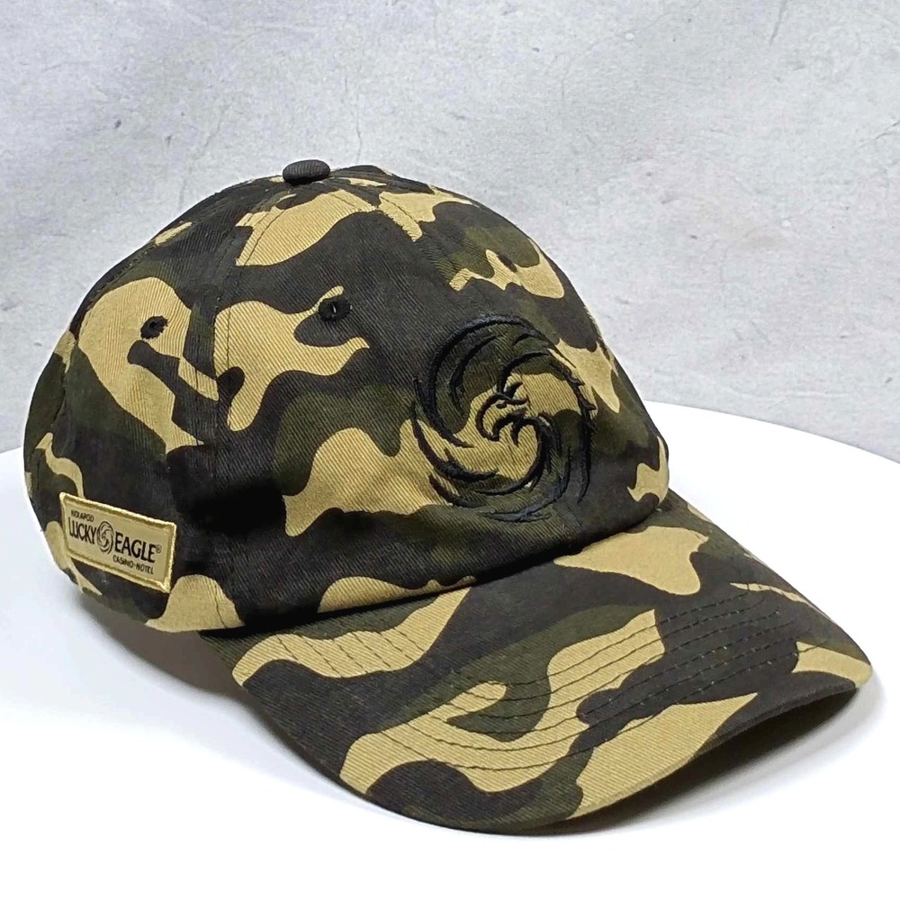 Kickapoo Lucky Eagle Casino‎ Hotel Camouflage Baseball Cap Men Strapback Hat